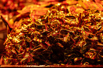 Obraz premium Colorful Candy Display at Dihua Street Market