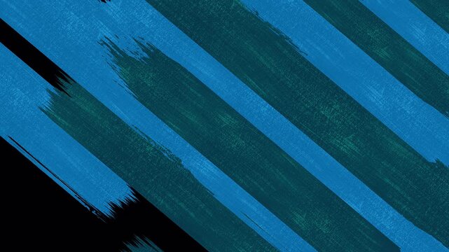 Abstract background featuring vibrant blue diagonal stripes and flowing dark texture.
