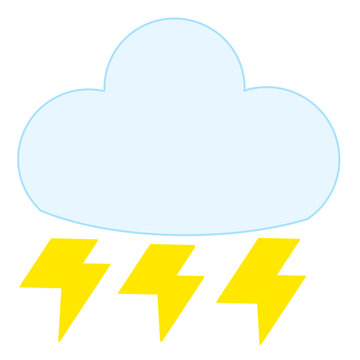 cloud and lightning