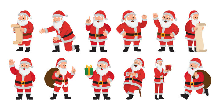 Santa Claus Christmas Illustration