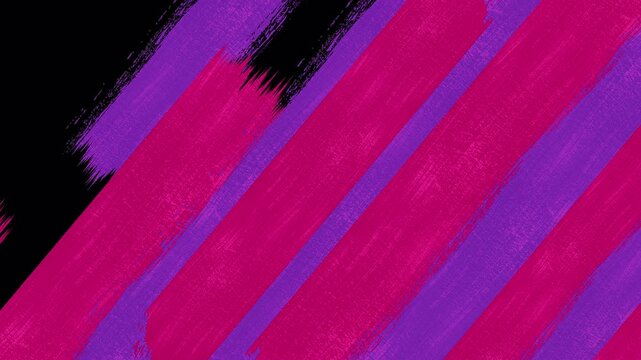Abstract purple and pink diagonal lines moving pattern background.