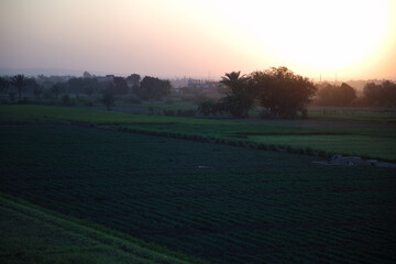 Sunset on the Green Land © Fady