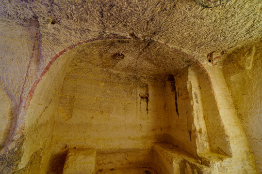Cave,  ancient Nabataean city of Avdat, Negev Desert
