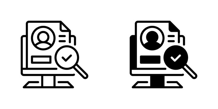 Regulatory Compliance Line Icon, Outline Symbol for Legal Adherence, Standard Conformity, Rule Observation, Audit Passing, and Corporate Governance. Vector Sign Icon.