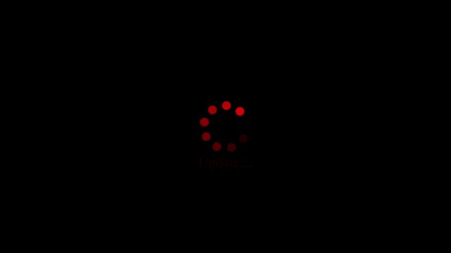 Colorful Loading Spinner Progress Indicator Icon Set