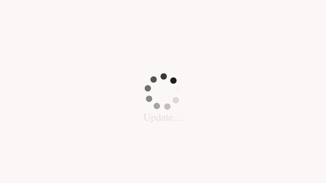 Colorful Loading Spinner Progress Indicator Icon Set