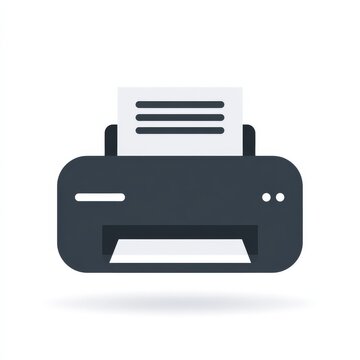 Modern printer outputs documents with clean lines