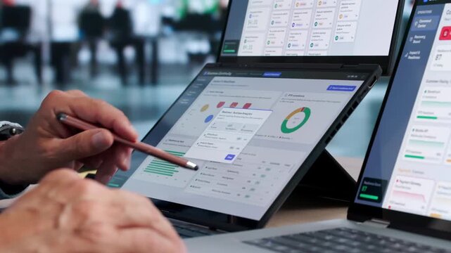 Business Continuity Manager Monitors Real-time Dashboard