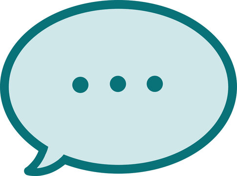 speech bubble illustration