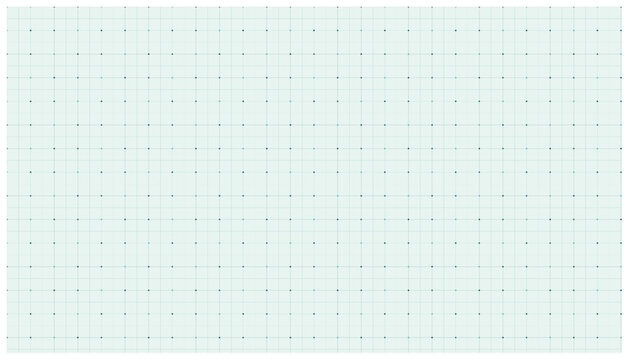 Turquoise grid with dots background for digital art and web design.