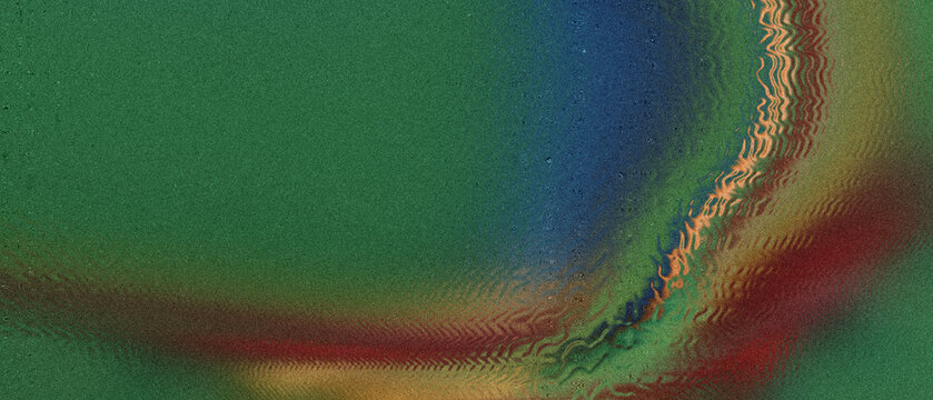 Granular emerald blue, flowing sapphire and ruby light petals, perfect for digital design., subtle atmospheric noise texture, captivating artistic