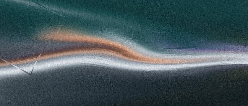 Textured deep teal, diffused grainy backdrop, ideal for modern conceptual design., symbolizing collective aspiration, ascending fluid ribbons of