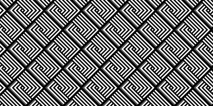 seamless pattern with white line stripes square fabric textile cloth line texture background.