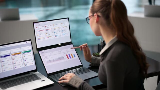 Fraud Analyst Reviews Real-time Transaction Patterns