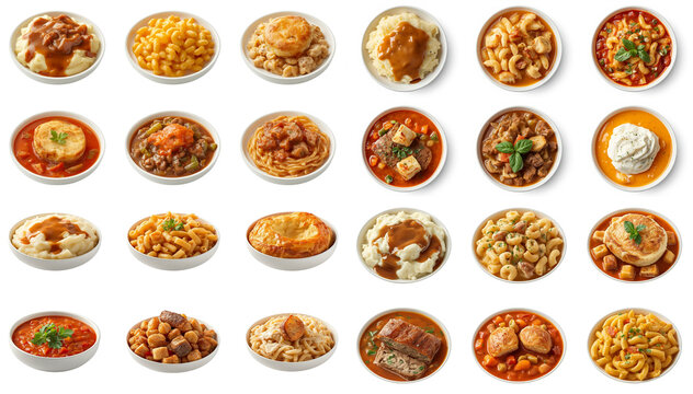 Comfort Food 3D Clipart Set