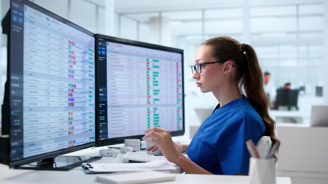 Business Analyst Feeling Stressed While Coding Financial Reports