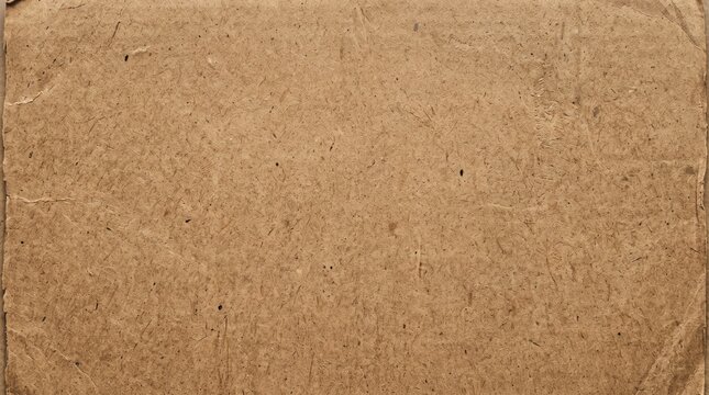 Natural brown recycled paper texture background, blank craft cardboard surface.