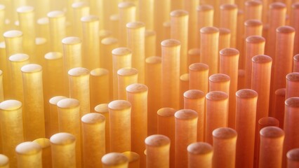 Fototapeta premium Colorful 3D Rod Pattern Background