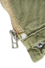 Clothes zipper closeup © Tarzhanova