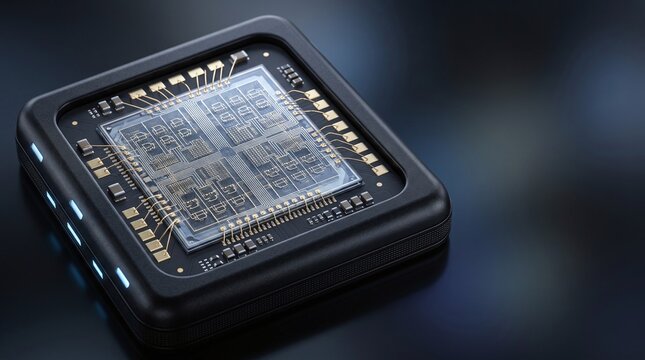 Advanced 2D TMD atomic layer logic transistor microchip with copy space