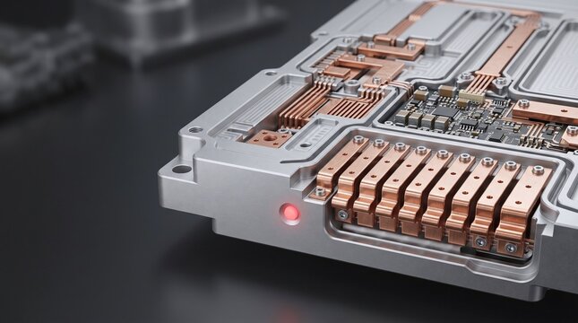 Solid state battery thermal cold plate cooling module with copy space