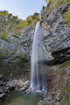 Germany, Chiemgau, Schossrinn waterfalls