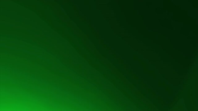 Abstract dark green background with smooth light gradient transition.