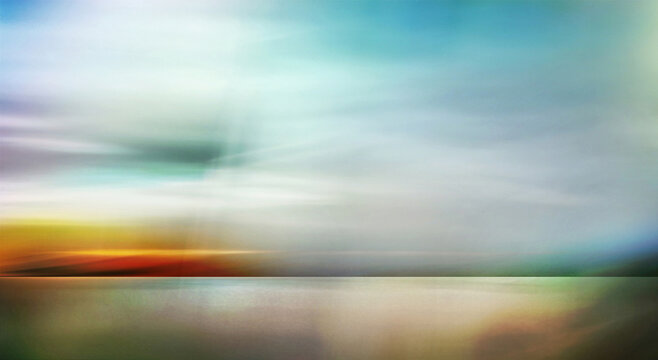 himmel verlauf horizont sonnenuntergang sonnenaufgang licht entspannung abendhimmel atmosph&auml;re kontemplativ ruhe pause panorama banner gelassenheit