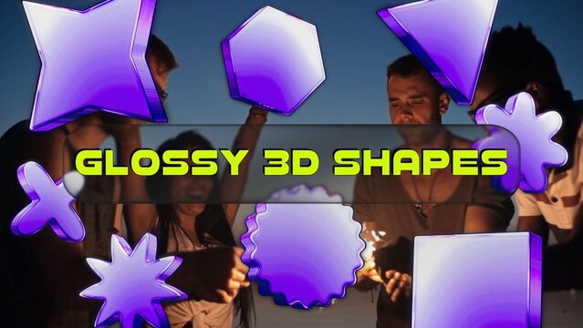 Glossy 3D Shapes