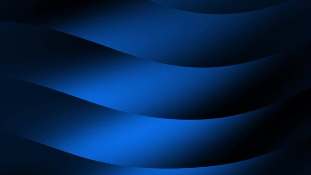 Wavy dark blue abstract patterns with smooth flowing curves. Suitable for graphic design projects, website backgrounds, and digital art displays.