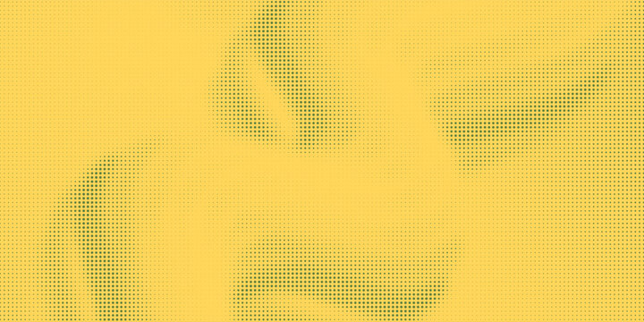 Halftone pattern background texture, round spot shapes, vintage or retro graphic, usable as decorative element.