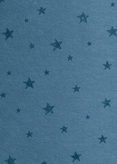 Fototapeta premium Seamless pattern of small black stars on a light blue background. the stars are arranged in a repeating pattern, with each star having a unique shape and size.