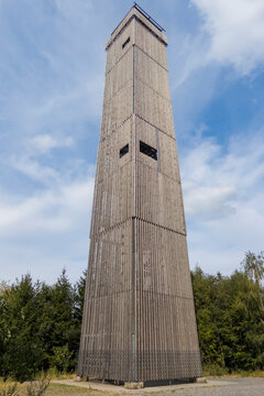 Aussichtsturm M&ouml;hnesee-Turm, Gemeinde M&ouml;hnesee, Sauerland, Nordrhein-Westfalen, Deutschland
