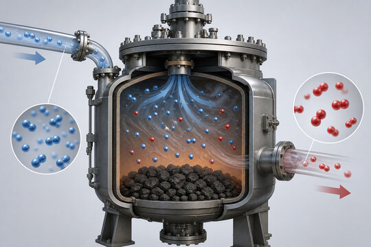 Anaerobic Purge Inside Sealed Thermal Cracking Reactor