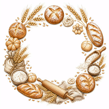 bread and wheat