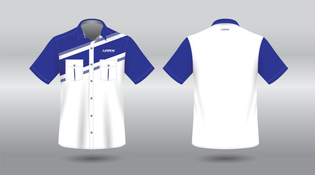 professional men&rsquo;s short sleeve work shirt