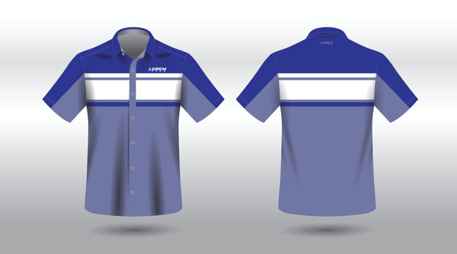 professional men&rsquo;s short sleeve work shirt