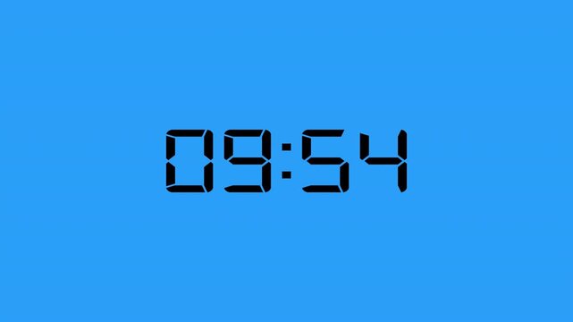 30 Second Countdown Timer, 30 Minute Timer Animation, Clean Modern Time Management Countdown on Transparent Background 4K                                                                               