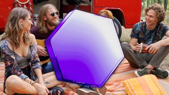 Glossy 3D Element 04