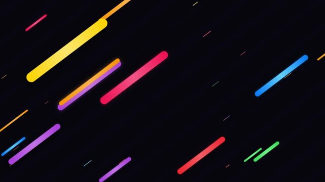 Dark purple digital grid background with neon circles and video file format indicator