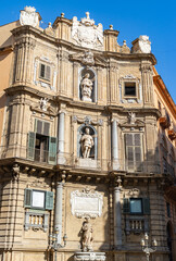 Obraz premium Quattro Canti or Piazza Vigliena