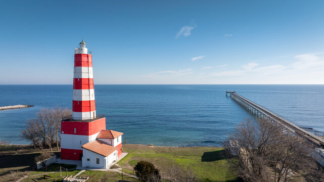 The oldest lighthouse on the balkan peninsular, Shabla, Bulgaria
