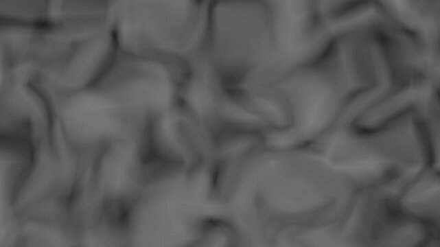 Abstract Black Silk Fabric Waving Motion Background