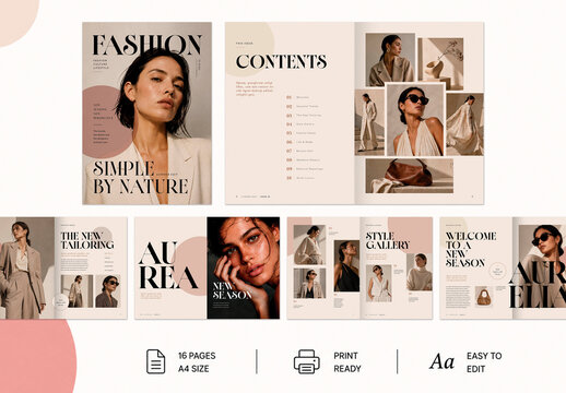 Fashion Style Aesthetic Catalog