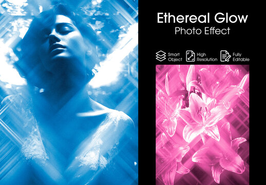 Ethereal Glow Light Photo Effect