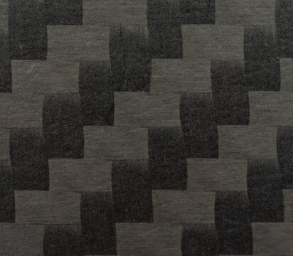 Carbon fiber dark pattern material surface