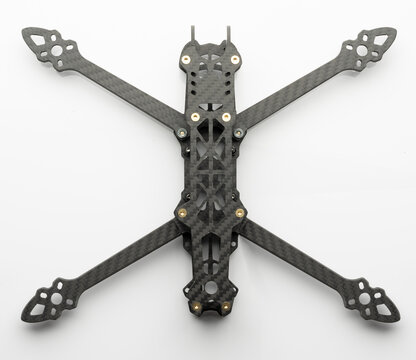 Carbon fiber fpv drone empty frame