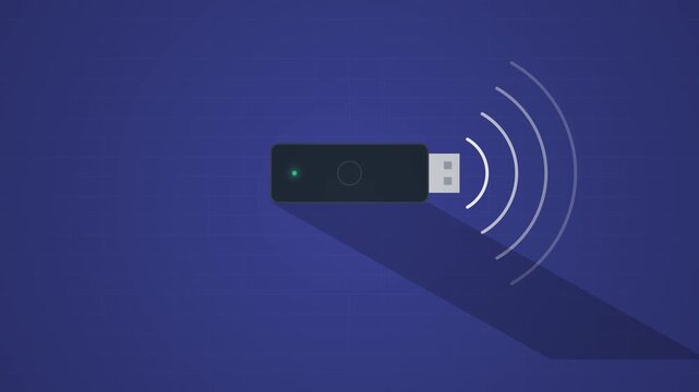 Set of Nine Professional USB Hardware Security Keys for Two-Factor Authentication in 4K 60fps Resolution