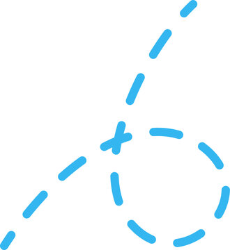Paper Airplane Message Send Icon Illustration