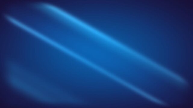 Abstract blue light leak background, soft cinematic lens flare motion, ethereal glowing sapphire texture for video overlays